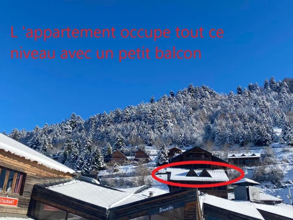 Pleine Nature Pied Pistes Piscine Chauffee Ustou Exterior photo